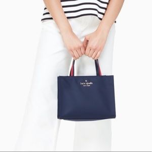 SOLD kate spade watson lane varsity stripe bag